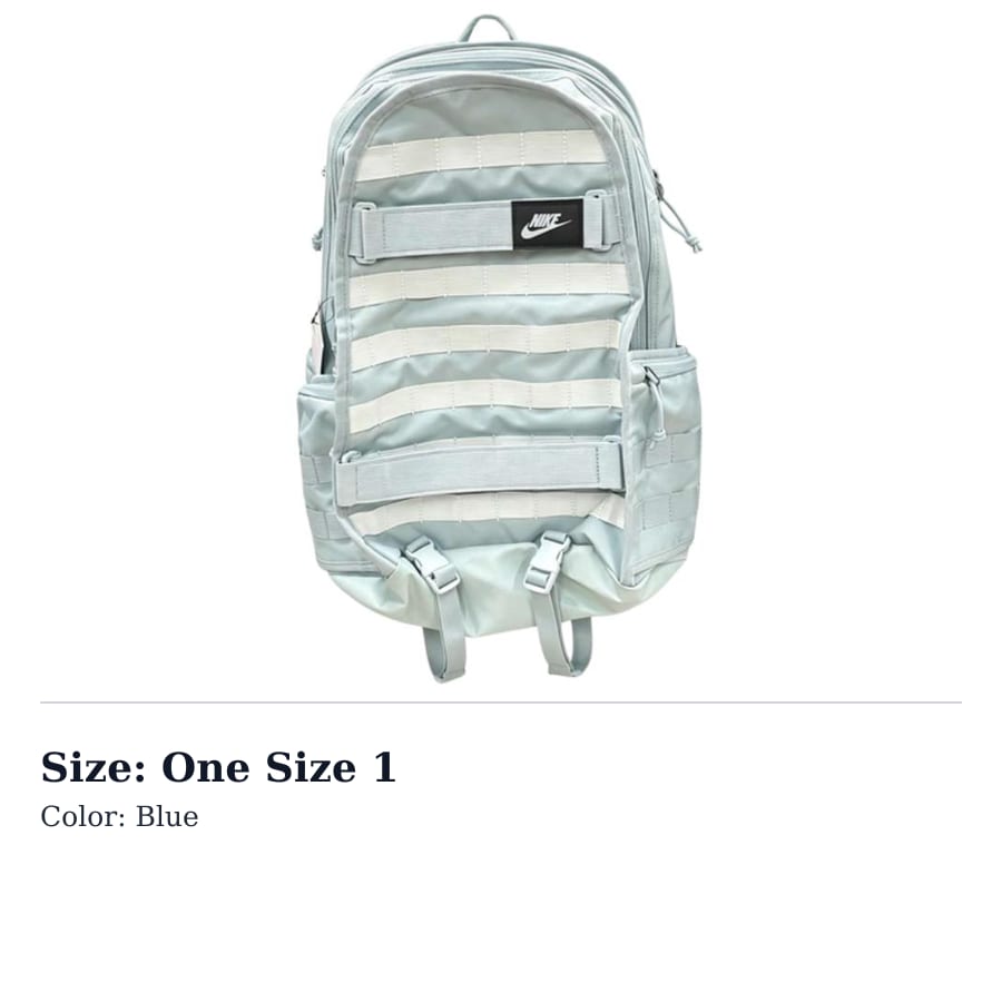 Nike Backpacks Blue BA5971-363 One Size