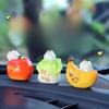 Mini Fruit Cat Car Decoration Set - Creative Interior Console Cartoon - Truly Cute Car Decoration Item