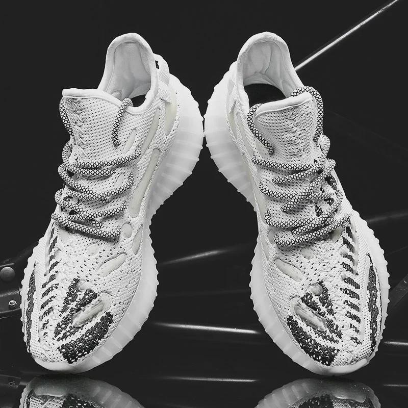 Men's Summer Breathable Mesh Running Shoes - Casual, Trendy, Lightweight Sports Sneakers