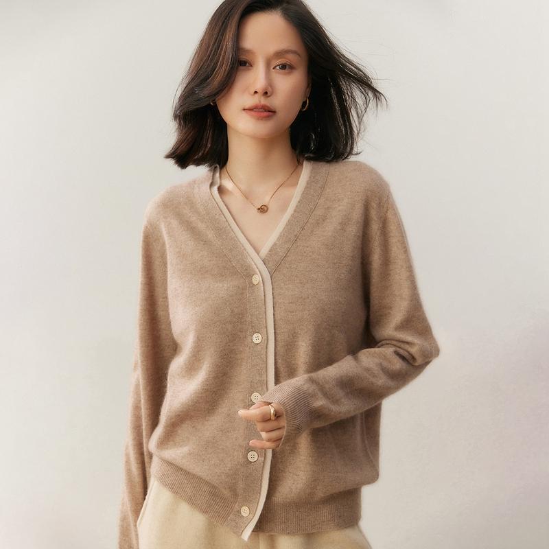 Qinghe 100% Pure Cashmere Women's Sweater - Ultra Soft Luxury Winter Pullover