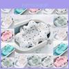Clouds Baby Bath Pad Scientific Spinal Protection Non-slip Mat For Newborns