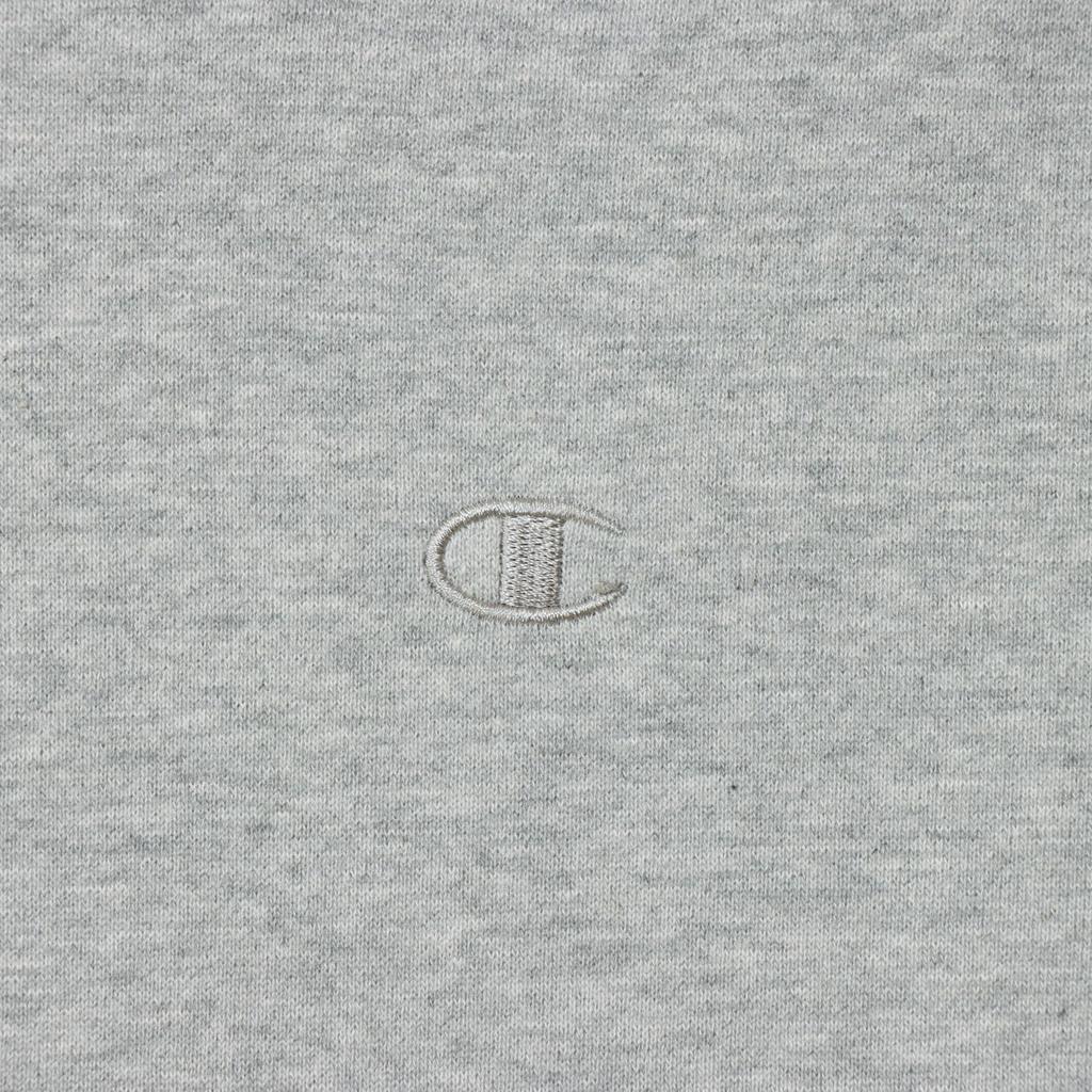 Champion Basic Long Sleeve Fleece Hoodie with Embroidered Oxford Size XL Women's Logo, Gray, (CW-Y107)