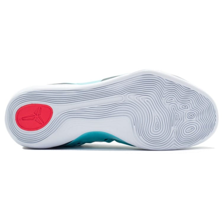 Nike Kobe 9 EM Low Dusty Cactus Kobe 9 Comfortable Slip Resistant Lightweight Low top Basketball Shoes Men's Blue 646701-316