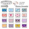 Creative Strawberries Star Heart Eyes Music Flowers Italian Charm Link Fit 9MM Stainless Steel Bracelet DIY Making Y2K Gifts