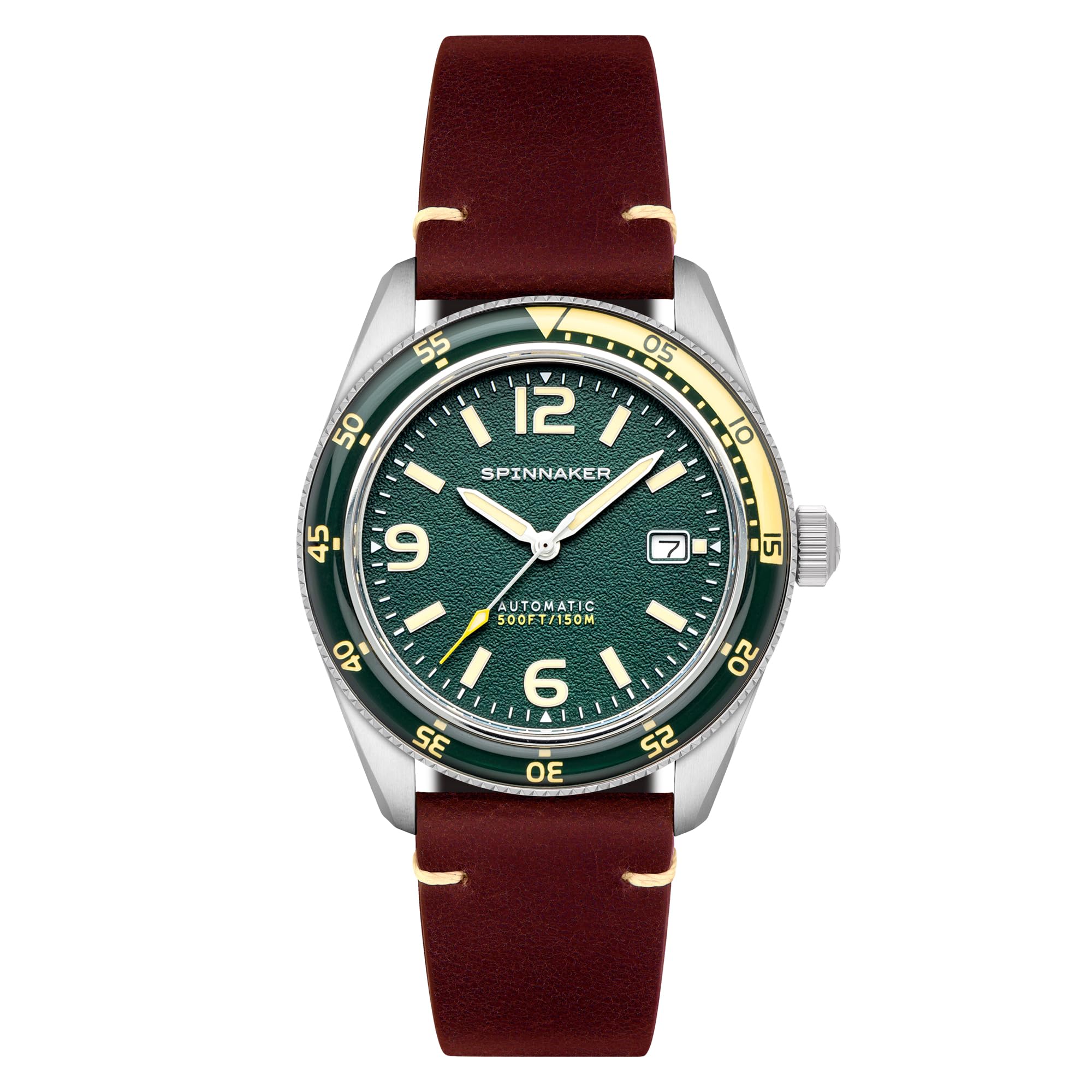 

Годинник наручний Fruce Automatic Brown [Spinniker] SP-5055-0C Mens [Артикул] зелений