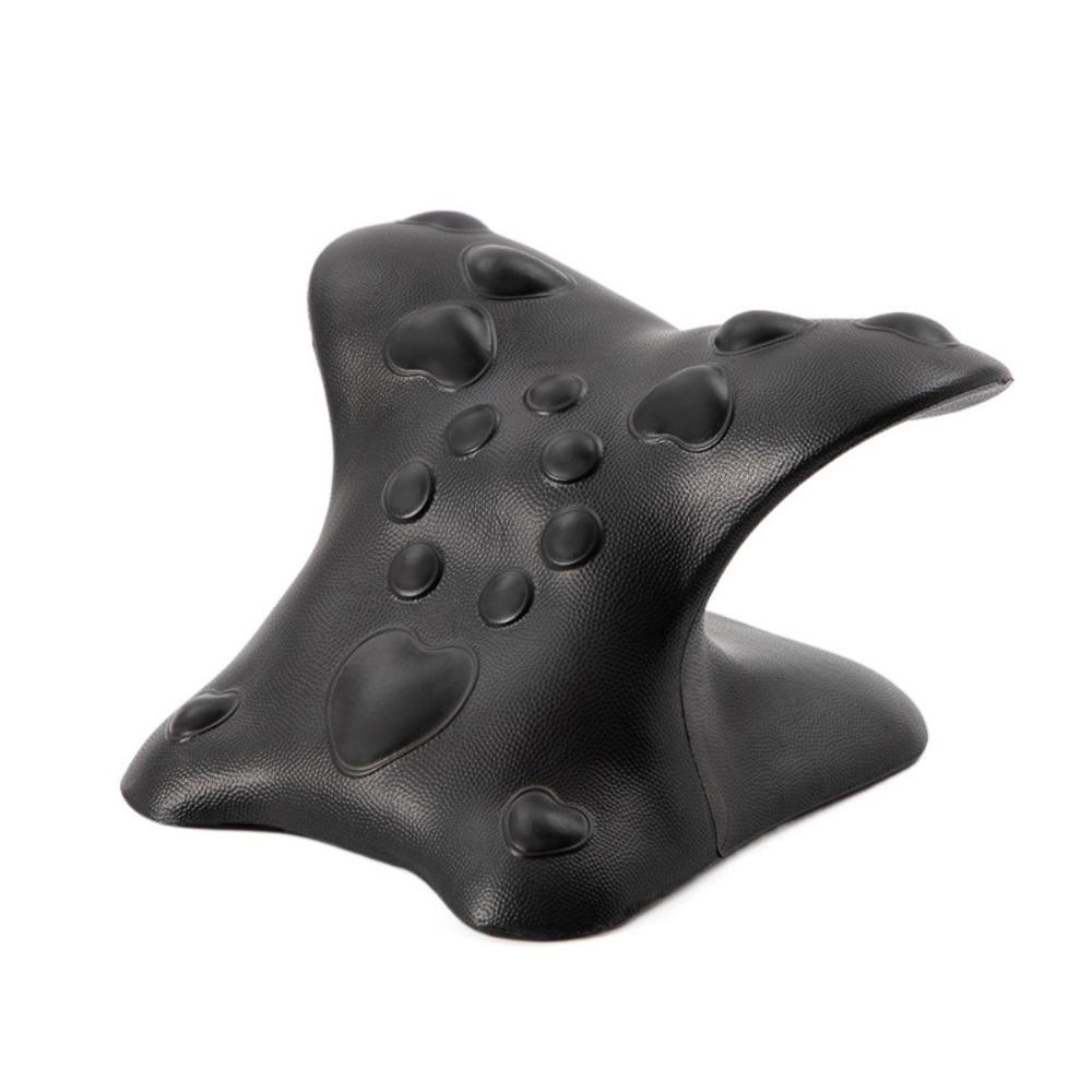 C-shaped Neck Stretcher Pillow Pain Relief Magnetic Massage Pillow Spine Support Muscle Relax Cervical Pillow TMJ Relief