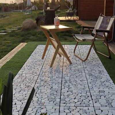 In elkaar grijpende Anti-Corrosie Buiten Stenen Vloertegels voor Balkon, Badkamer, Tuin en Binnenplaats Renovatie