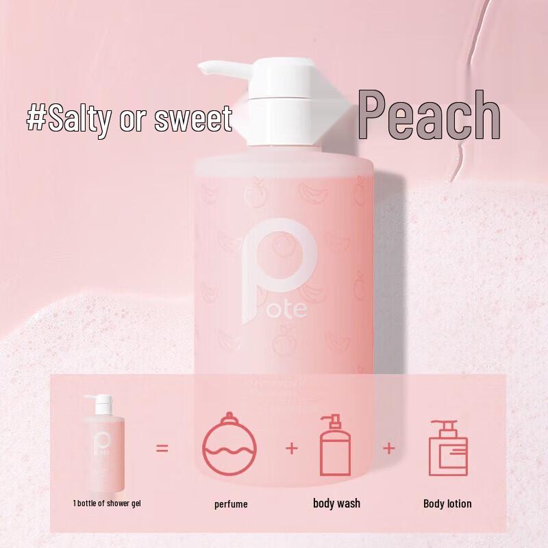 Boty Vital Peach Shower Gel
