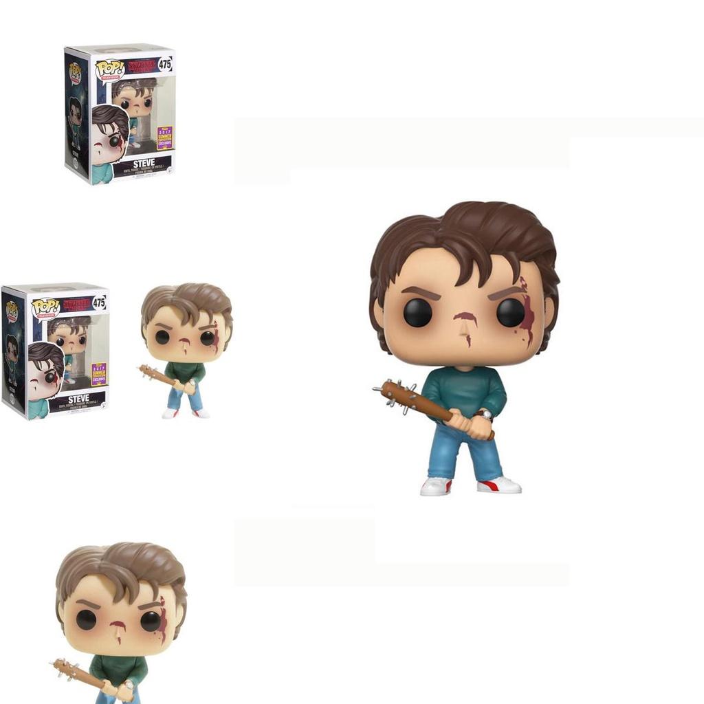 Funko Pop Stranger Things Dustin Steve Figure Toy Mini Movie Characters Collection