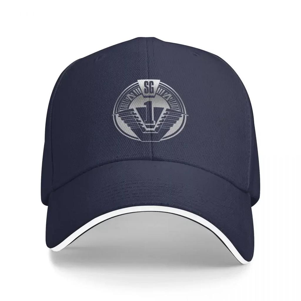 Stargate SG1 Silberne Baseballkappe Derbyhut Golfkappe Unisex Hüte Damen