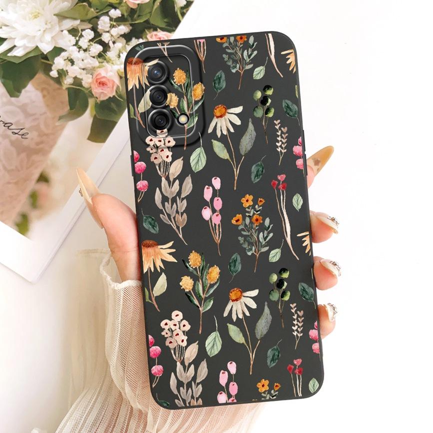 Case For OPPO A74 4G Cover A95 4G CPH2365 Lovely Cartoons Painting Soft Back Cases For OPPO F19 F 19 S Phone Len Proective Capa