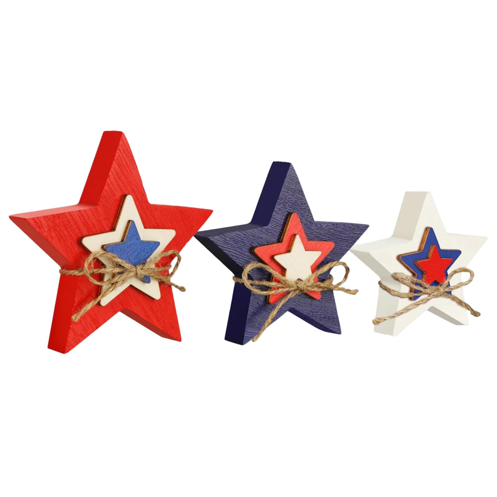 

Patriotic-Themed Desktop Decoration Set, Centerpiece For The Desktop, Independence Day Decoration, Suitable For Home Bookshelves. One Size