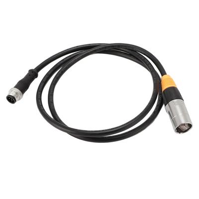 M12 5 Pin To RJ45 Ethernet Cable Water Resistant M12 5 Pin Male To RJ45 Shielded Cable for Indoor