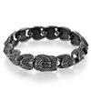 Hip Hop Punk Jewelry Retro Old Personality Golden Cicada Stainless Steel Men's Chain Bracelet