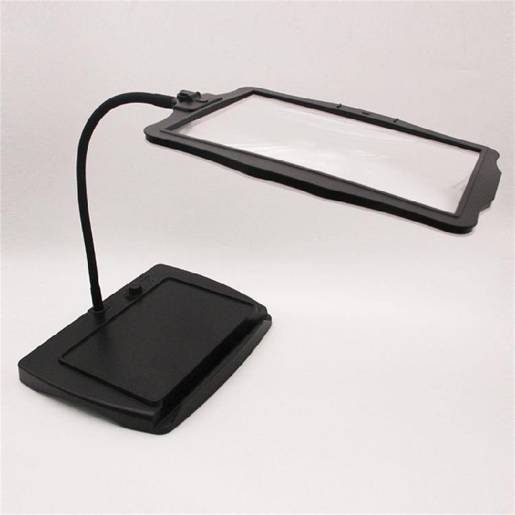 Multipurpose Magnifying Tool with 48 LED light  USB Chargeable Flexible Screen Magnifier for Reading & Detailed Work