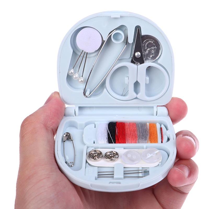 Mini Sewing Box New Household Simple and Convenient Small Sewing Kit Sewing Tool Combination Set Diy