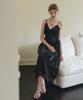 Hypernet Organza Suspender Dress_Black