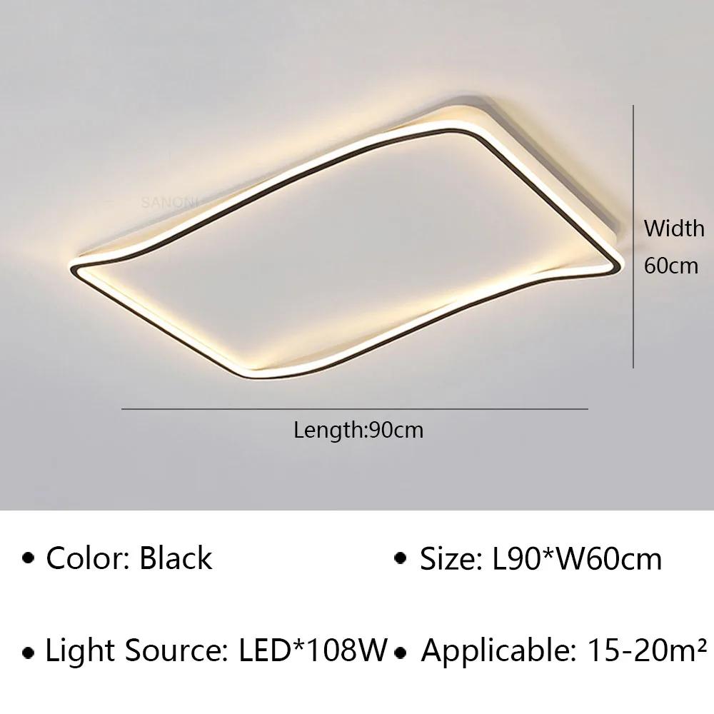 Modern LED Ceiling Lamp For Living Dining Room Bedroom Study Restaurant Cloakroom Hall Home Decor Indoor Lighting Fixture Lustre