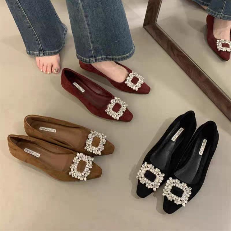 New Women's Casual Heels Square Toe Sexy Pump Chunky Sandals Basketball Platform Burgundy Straps Latest Retro Dress Work Shoes