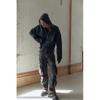 H M Baggy Cargo Jeans Dark deniM Grey