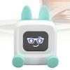 Desktop Small TV Robot Smart   Spker Alarm Clock Ornament with 2.01 Inch Screen GIF Album Mode 3000mah Battery for Bedroom Home