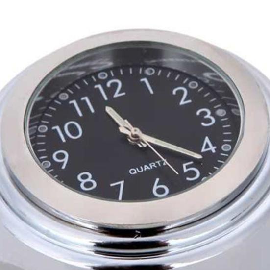 Handlebar Clock Universal Waterproof Aluminum Alloy 7/8 Inch Motorcycle Luminous Watch