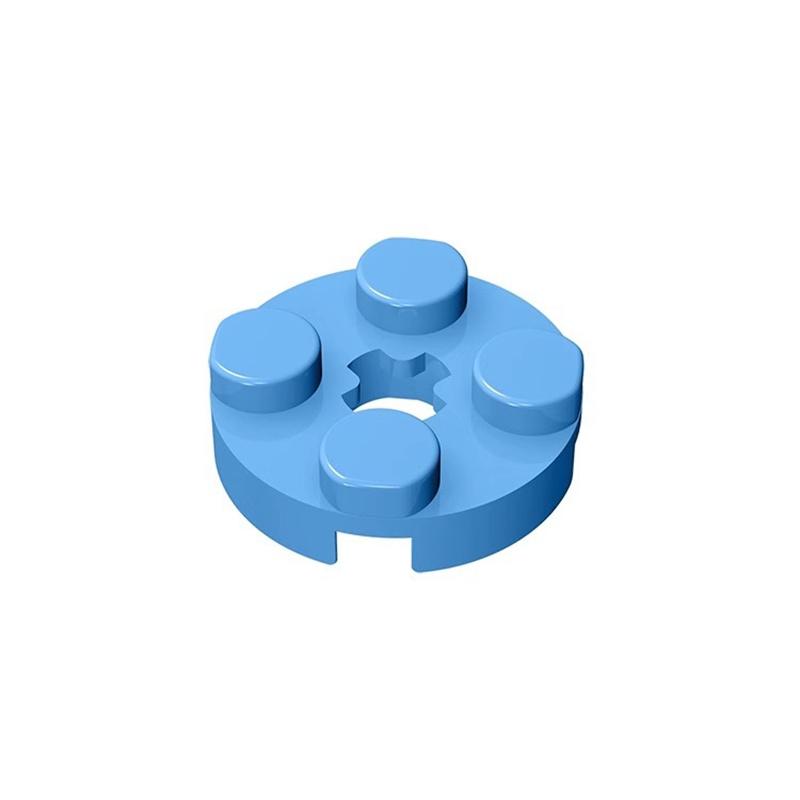 Non-Toxic 10Pcs 4032 3/4 Circular Plate Building Block Moc Color Compatible With Brick Diy Children'S Toy Assembly Box