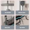 4 Functions Luxury Bathroom Shower Faucet Set  Digital Temperature Display With Light Shower Hot Cold Shower Mixer Taps