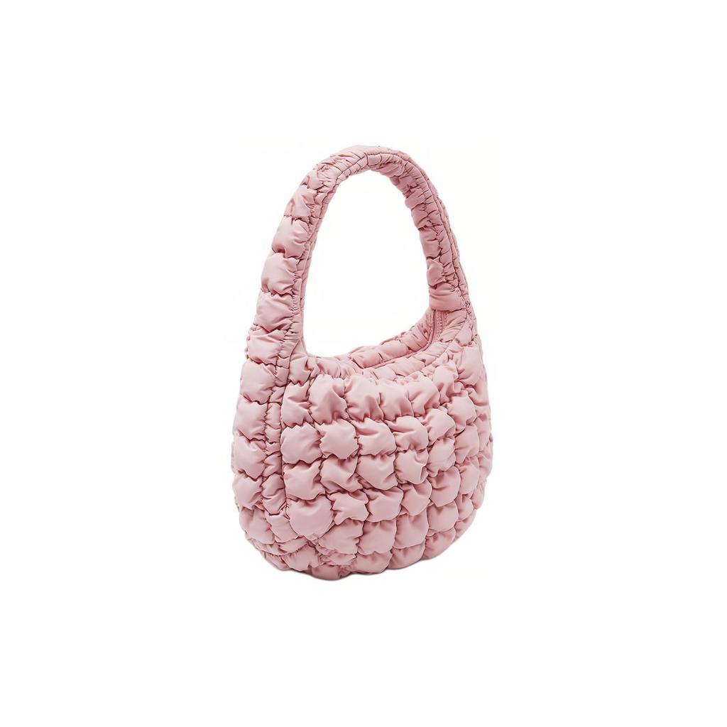 New COS Polyester Cloud Bag, Shoulder Bag Regular Women's Light Pink 973537057001