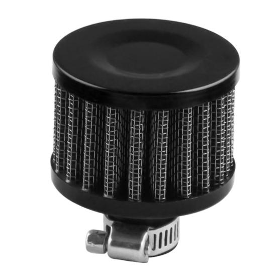 12mm Universal Cold Air Intake Filter Crankcase Vent Valve Breather Filter for Cars Motorcycles