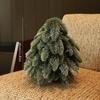 Pure PE Simulation Noble Fir Tree Desktop Ornament for High-End Restaurant and Hotel Christmas Decorations