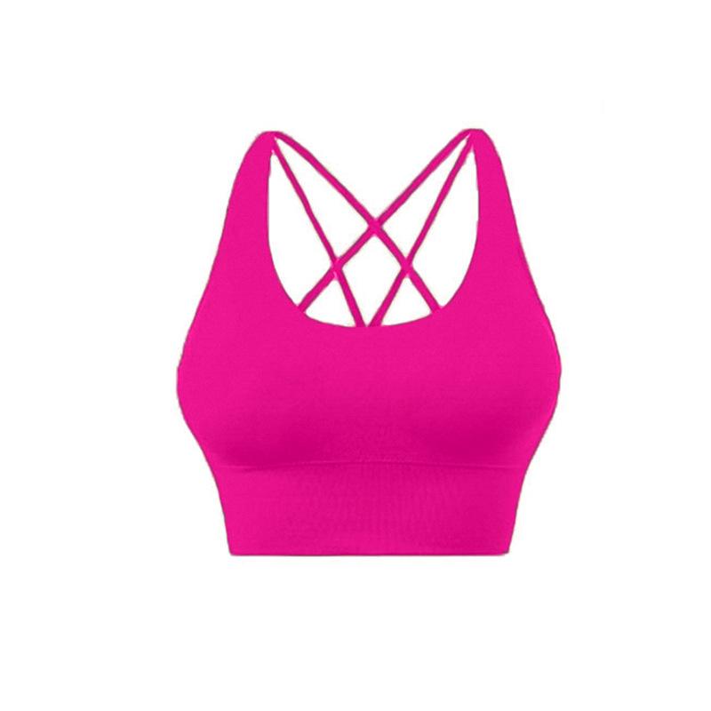 

Новый нюдовый топ для йоги с перекрещенной спинкой и спортивный бюстгальтер с амортизацией Large