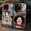 Anime Girl M-Mafalda Phone Case for Xiaomi Redmi Note 7 8 9 9S 10 11 12 13 14 15 Pro Plus 4G 5G Anti Fall Matte Back Cover