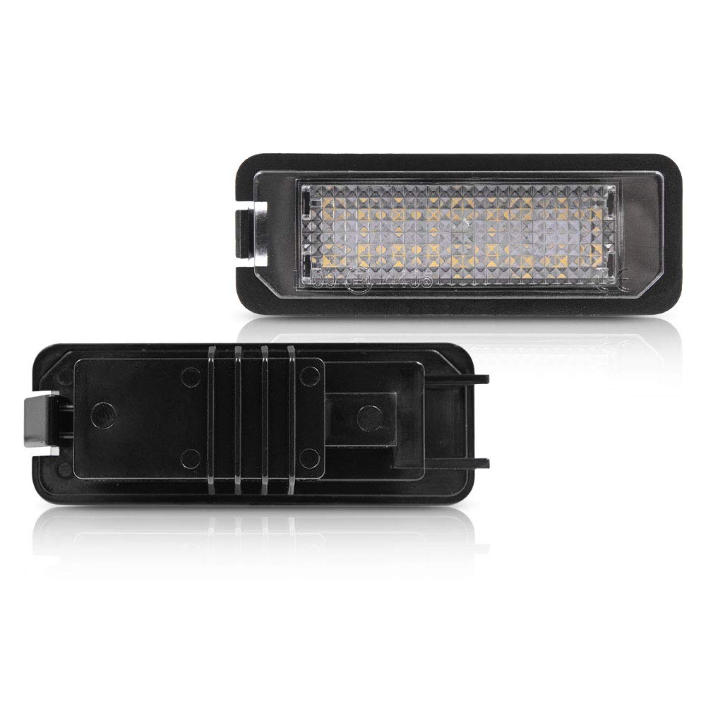 2pcs LED License Plate Light License Plate Lamp for MK5 GTI MK6 MK7 Golf