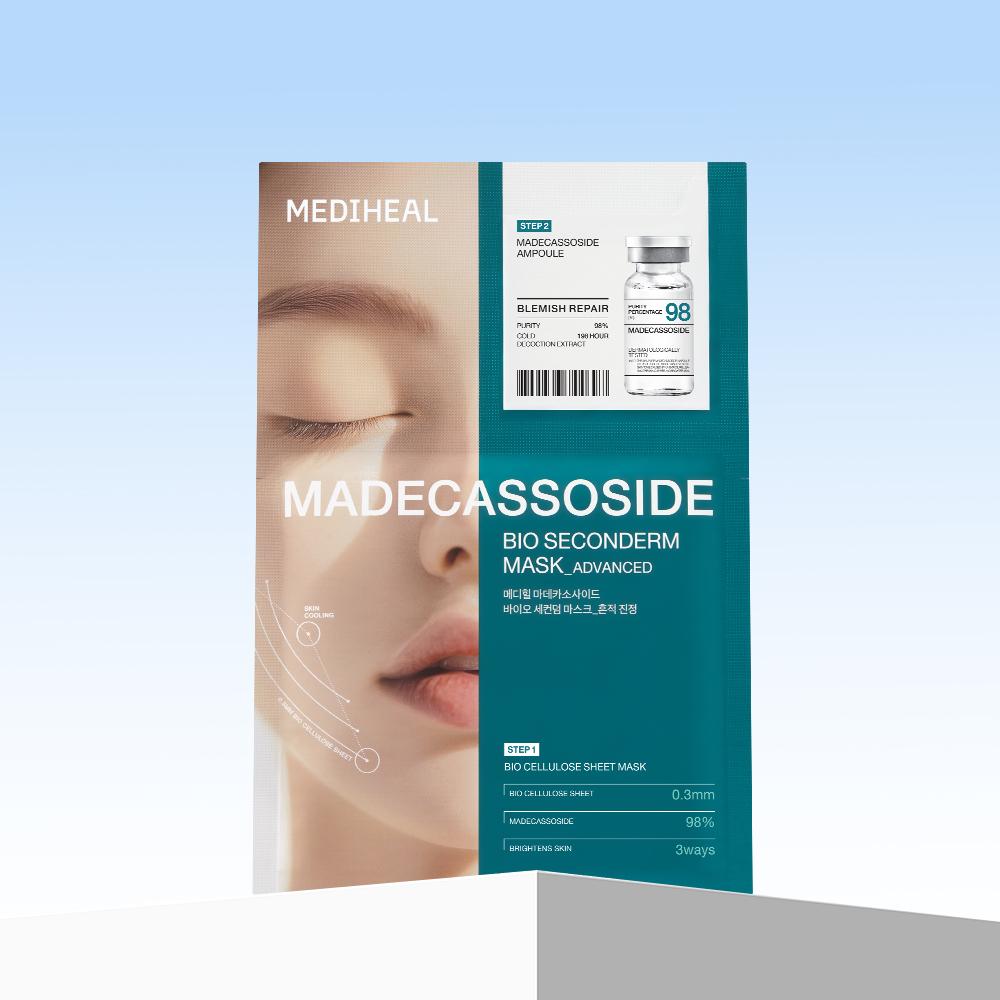 Mediheal Bio Secondum Mask  Madecassoside  Pdrn  Hyaluronic Acid  1pc