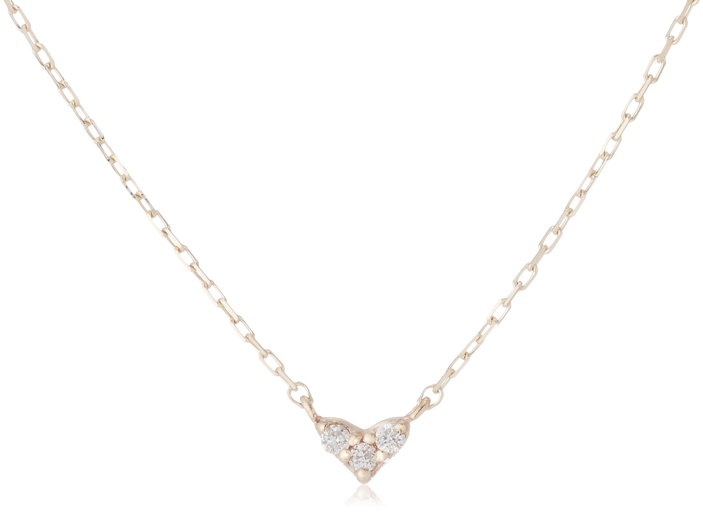 

Bloom Official 10K Yellow Gold Diamond Heart Motif Necklace Women s (0442-7483-0017-0000)