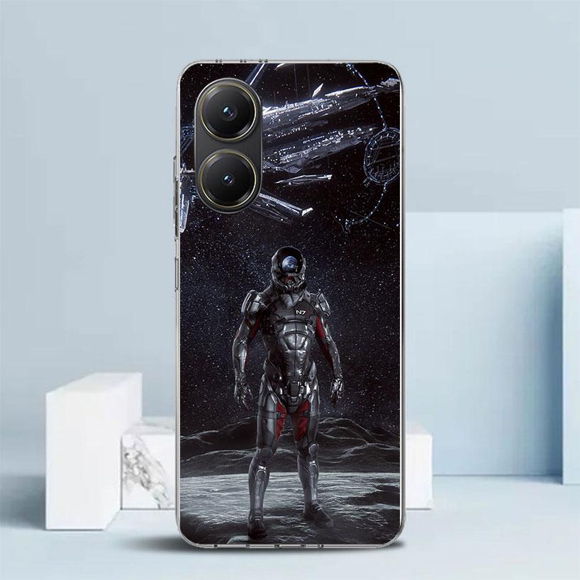 N7 Mass Effect Soft Cover for Xiaomi Poco F7 Ultra X7 X6 X5 Pro M7 Phone Case Redmi 15 15C 13 13C 12 12C 10 10C Print Shell Poco