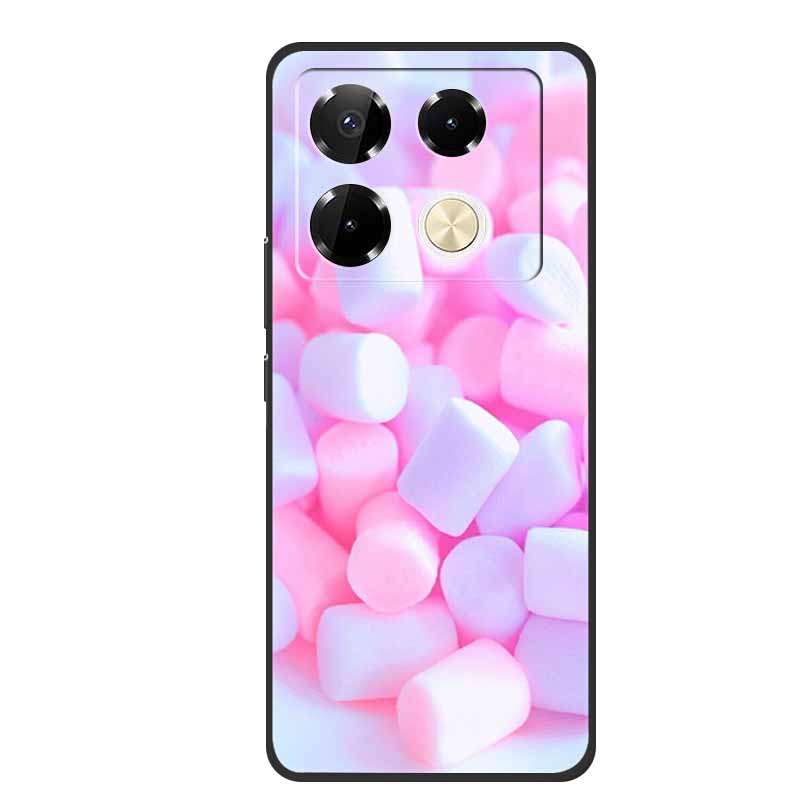 Case For Infinix Note 40 Pro 4G TPU Soft Silicone Back Cover for Infinix Note40 Phone Cases X6850 X6853 Original Colorful Capa