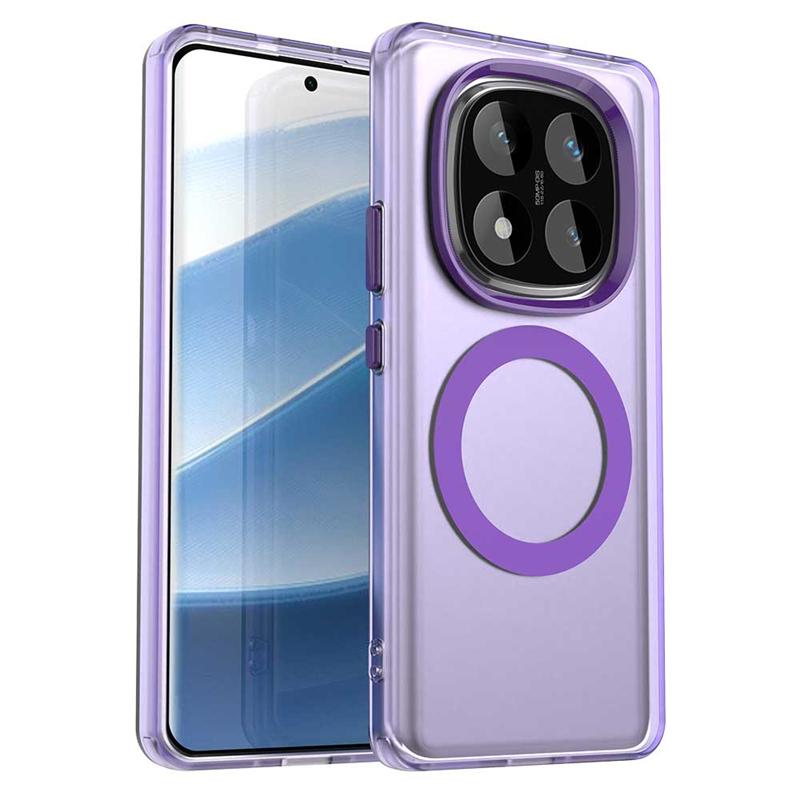 Hülle für Redmi Note 14 Pro 4G Hülle für Redmi Note 14 Pro Magnetische Adsorption Kabellose Ladehülle für Redmi Note 14 Pro 4G Hülle