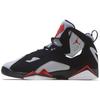 Air True Flight Grundschule 'Schwarz Rot Grau' (Unisex) Schwarze / Varsity Red / Wolf Grey / Weiße Basketballschuhe für Kinder 343795 060