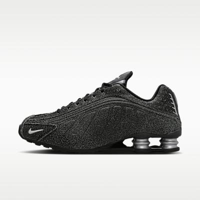 Nike Shox R4 Черная потертая кожа 41