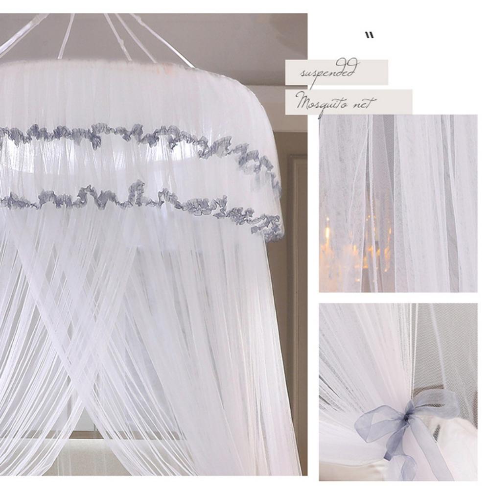 Round Dome Bed Canopy Mosquito Net Princess Bed Canopy