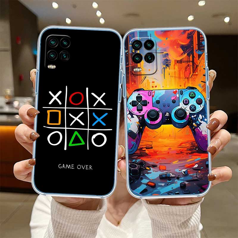 RE32 Game Over Transparent Phone Case for LG K22 K30 K40 K40S K41 K42 K50 K50S K51 K51S K52 K61 K62 K71 K92 Q60 Q61 V40 V50 V60