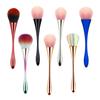 1 pièce Brosse à poussière pour ongles Taille fine douce Nettoyage de la poussière Nettoyant Nail Art Dissolvant Pinceau à poudre Maquillage Outils Stylo Manucure Coloré