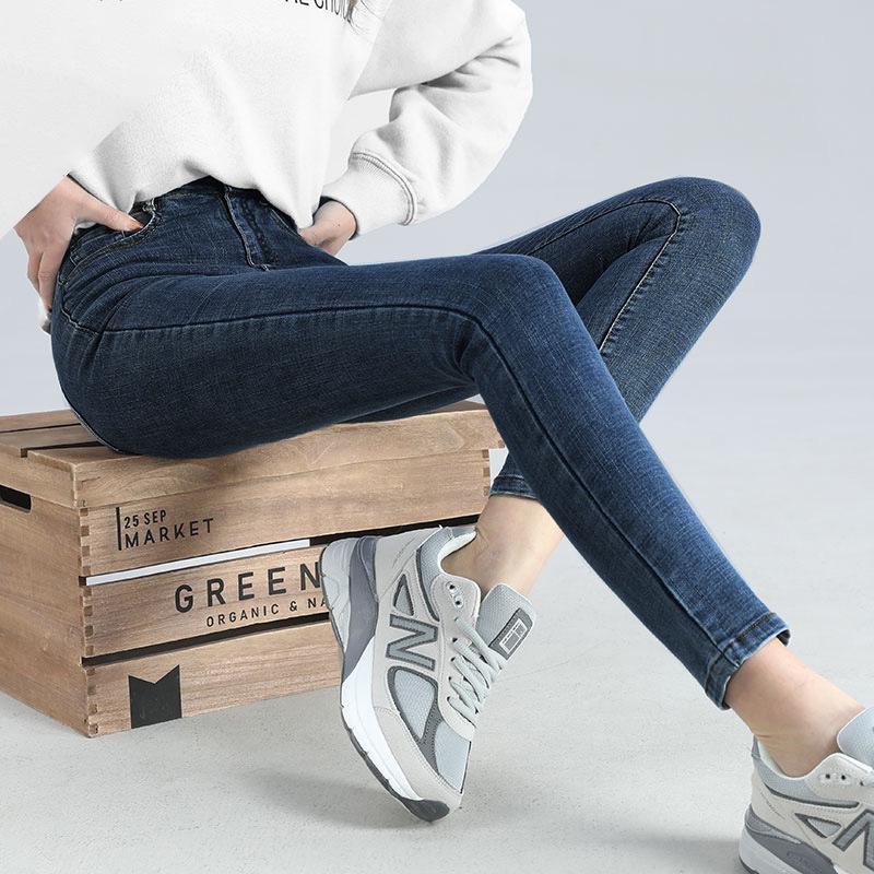 Plus Size High Waist Elastic Skinny Jeans for Women - Spring & Autumn 2022 Collection