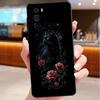 Black Cat Phone Case For Motorola Edge 60 50 40 Pro 60 50 40 30 Ultra Neo Fusion Moto G Play G Stylus G Carcasas