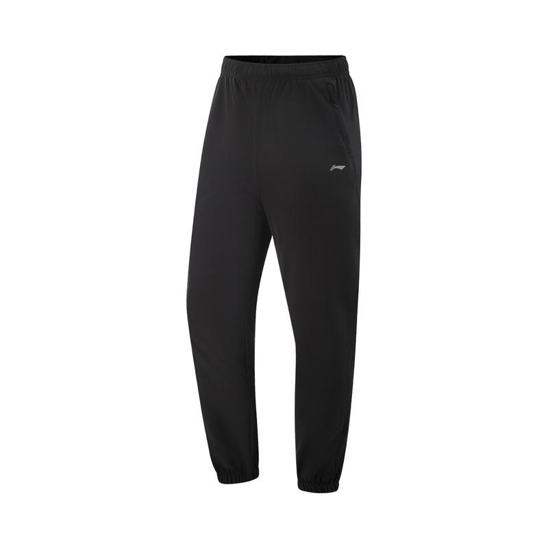 Li-Ning Versatile Drawstring Comfortable Running Long Pants Casual Pants Women bottoms Black AYKV274-1 S