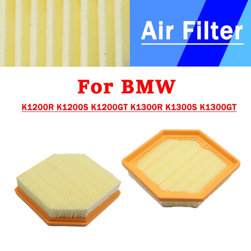 For BMW K1200R K1200S K1200GT K1300R K1300S K 1200 R 1200R 1200S 1200GT 2005-2008 Motorcycle Air Filter Washable Recyclable