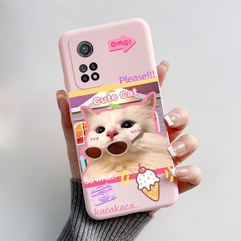 For Xiaomi Mi 10T Pro Case For Xiaomi Mi10T Cover Cartoon Shockproof TPU Silicone Soft Phone Cases For Xiaomi Mi 10T Pro Fundas