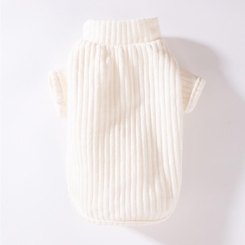Korean Version of Autumn and Winter Cat Cute Bear Teddy Vest Vest Vest Set Medium and Small Dog Dog Pet Clothes